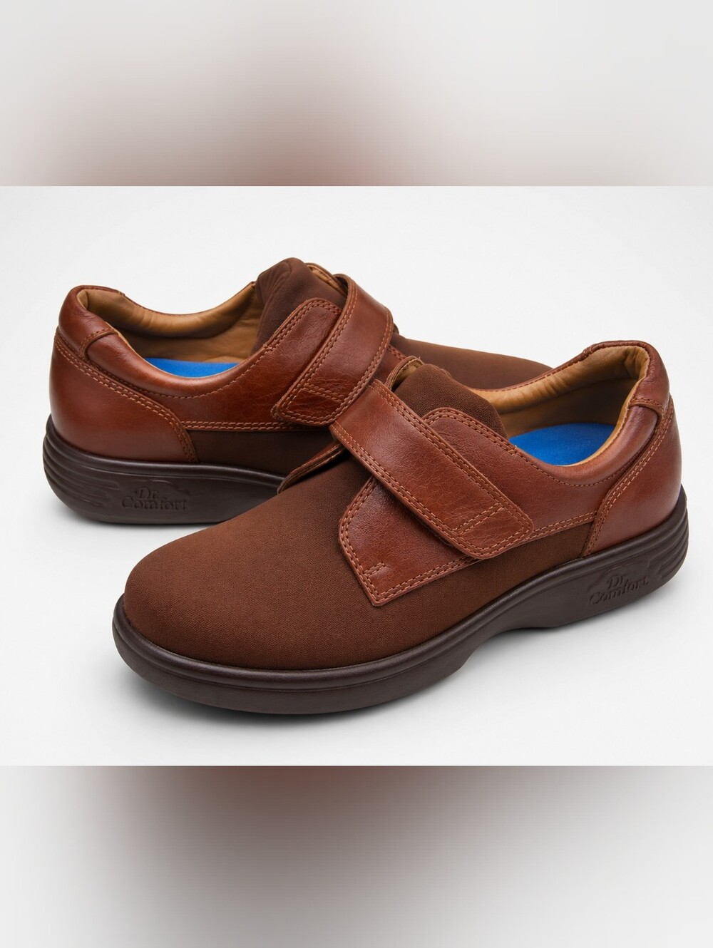 NWT Dr. Comfort Annie 4520 Brown Diabetic Orthopedic Shoes 7W Wide